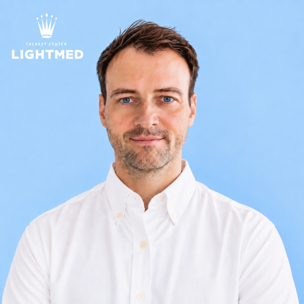 Dr. med. univ. Egor Usikov bei Lightmed in Wien
